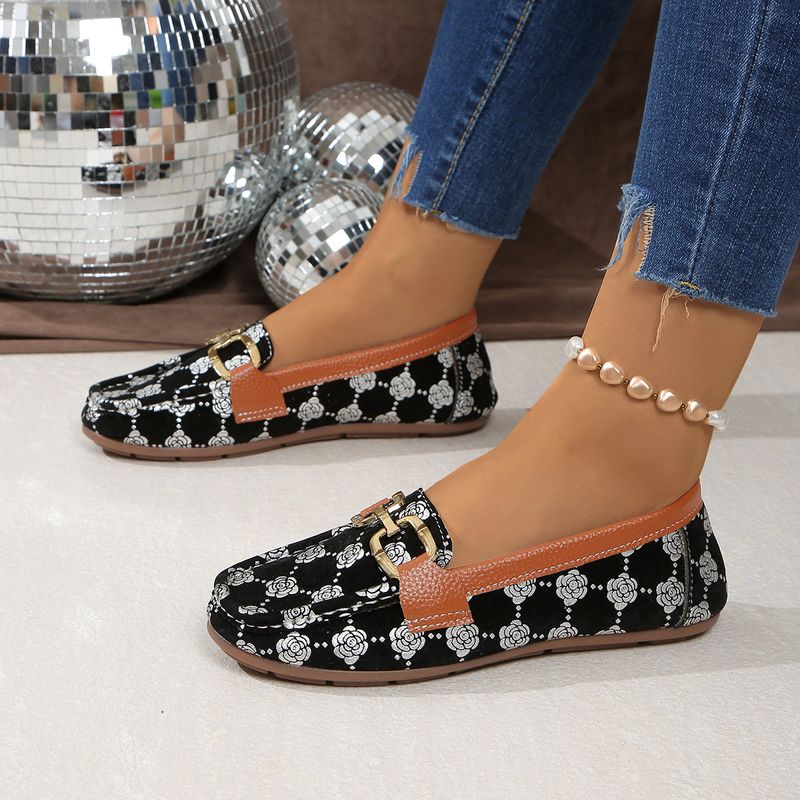 Women’s Shoes Fashion Shoes For Women Spring New Flat Slip On Shoes For Large Size Casual Toad Shoes_voghion.com