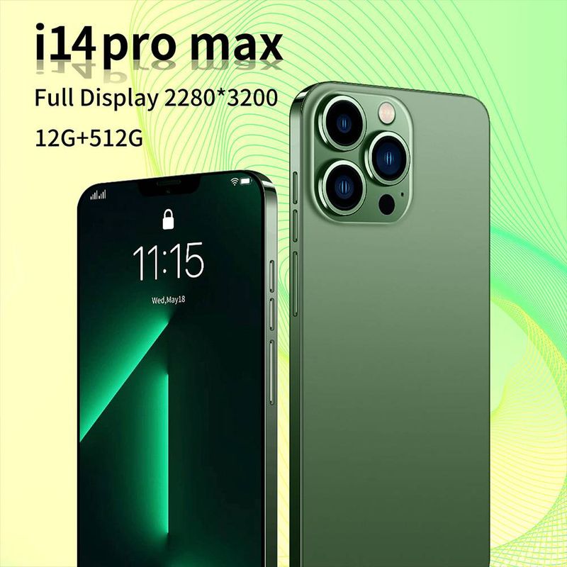 I14ProMax Smartphone 16G+1TB 7,3 ιντσών Smartphone_voghion.com