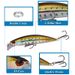 Nuevo señuelo Minnow de hundimiento pesado, cebo de simulación de lanzamiento súper largo, equipo de pesca con cebo_voghion.com