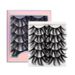 Beauty Essentials Explosions 25mm False Eyelashes 5 Pairs Of High Mink Eyelashes Multi-Layer Extended Thick_voghion.com