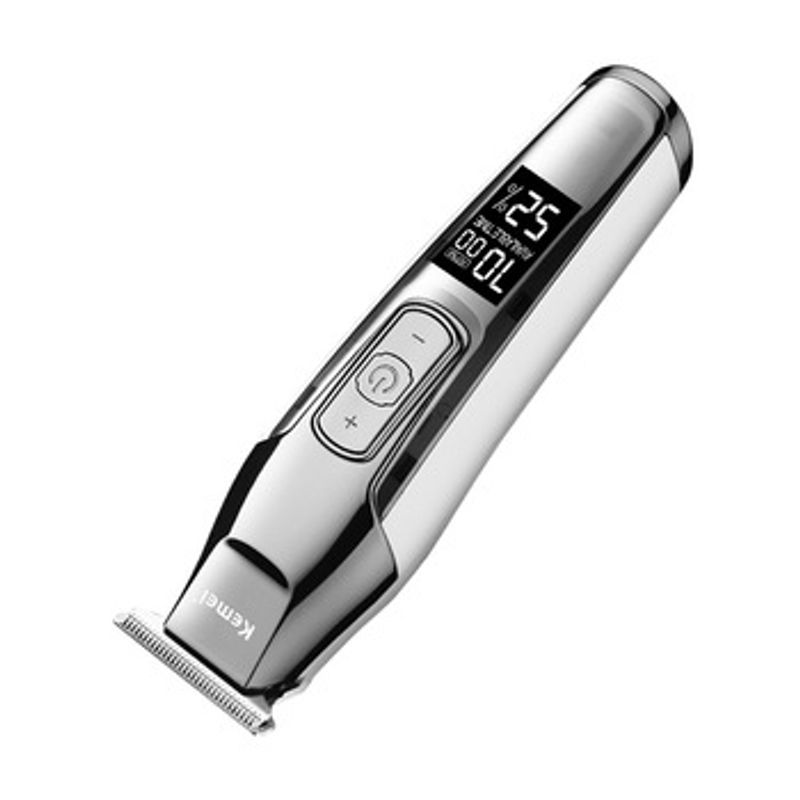 Kemei-5027 Parrucchiere elettrico professionale per tagliare i capelli con display LCD_voghion.com