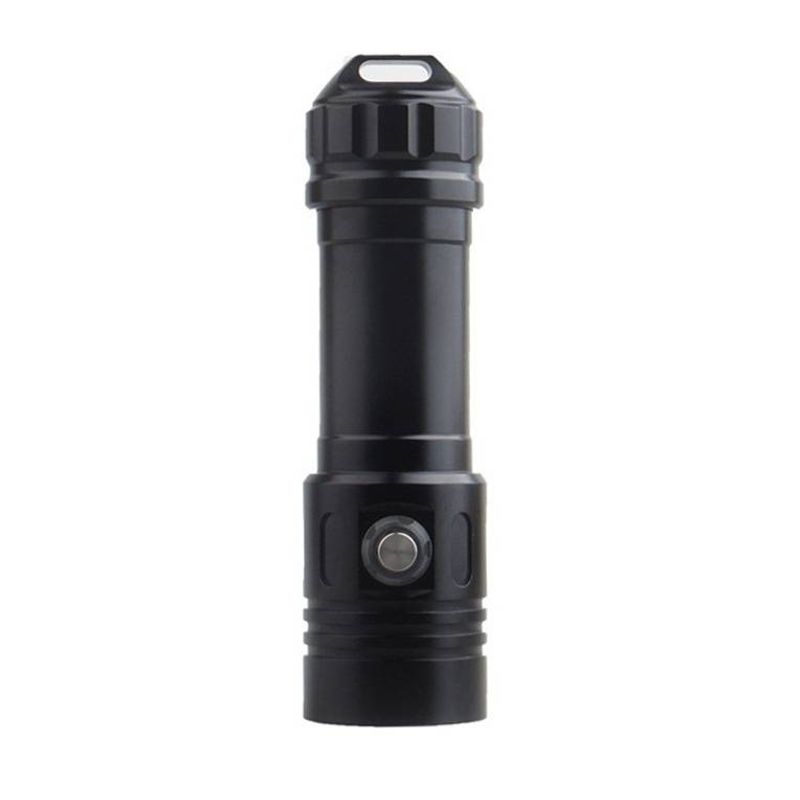 Lanterna de mergulho com display de energia em liga de alumínio L2, luz forte, iluminação para mergulho L2, luz de preenchimento para mergulho_voghion.com