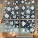 Selbstklebende Schneeflocken-Fensteraufkleber – 9er-Set wiederverwendbare PVC-Aufkleber für die Weihnachtsdekoration (20 x 30 cm, statisch haftend, keine Rückstände)_voghion.com