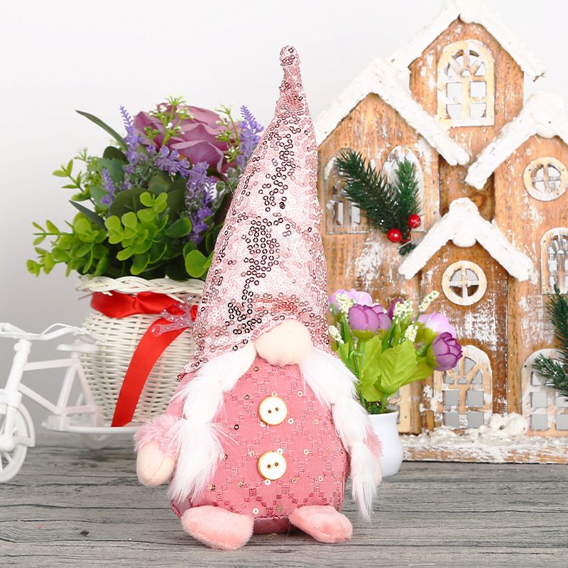 New Rudolf Day Old Man Snowman Plush Doll Window Decoration Christmas Tree Ornament_voghion.com