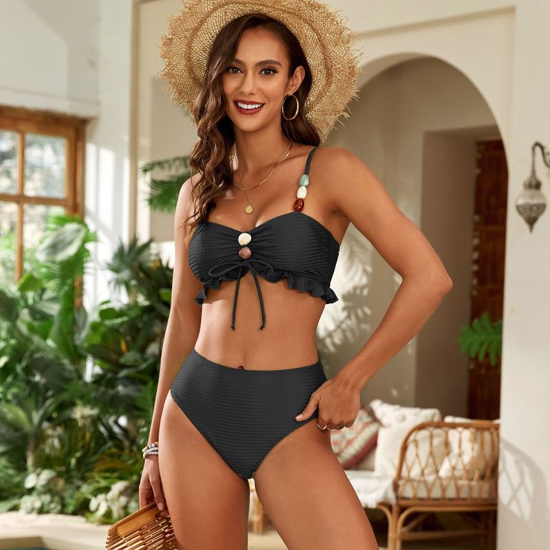 Ženska odjeća Split Swimsuit Ženski Popularni Trodijelni Bikini Bikini_voghion.com