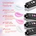 6 PCS Poly Gel Nail Kit With UV Lamp, Nail Brush And Nail Forms Top Base Coat Builder Nails Art Tools_voghion.com
