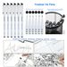 70-Piece Sketch Drawing Set For Beginners & Professionals - Complete Art Kit With Pencils, Charcoal, And Blending Tools For Sketching & Shading_voghion.com