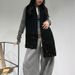 Women's Winter Versatile Warm Sequined Patchwork Scarf 2025 New_voghion.com