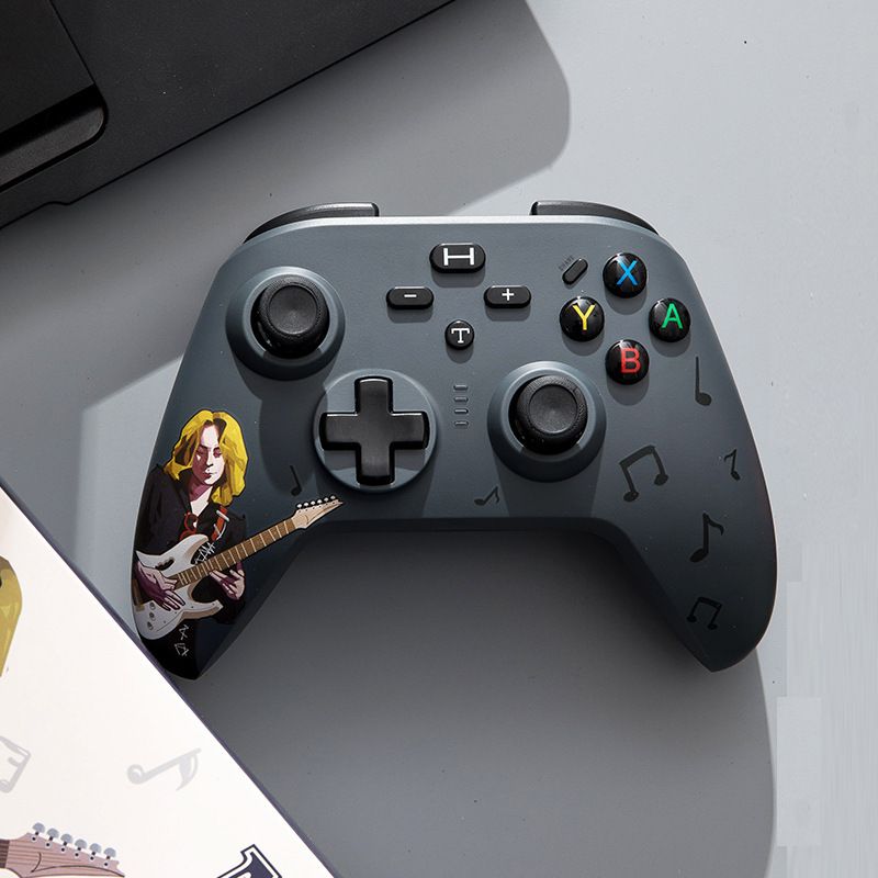 Switch Kabellos Bluetooth Spill mat Screenshot Vibratioun Sechs Achs Gyroskop Beschleuniger PC Controller_voghion.com