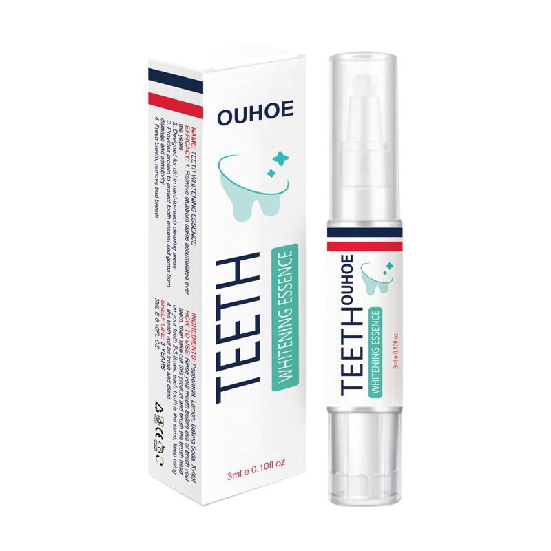 Tooth Whitening OUHOE essence Tooth Stain Removing Yellow Tooth Stain Refreshing Breath Cleaning Tooth Care essence_voghion.com