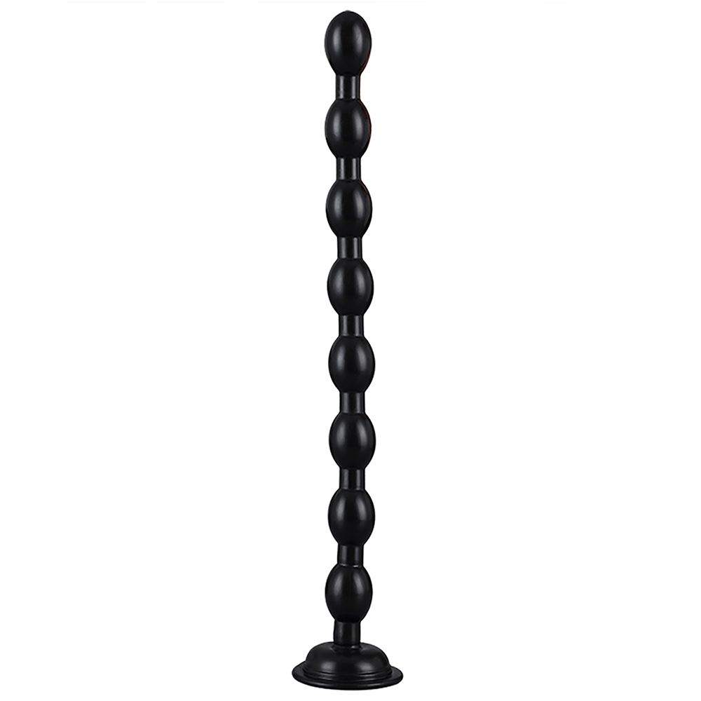 Silicone liquide surlongueur perles rondes Plug Anal gode dilatateur Anal doux masturbateur 50CM godemichet Anal sexe à_voghion.com