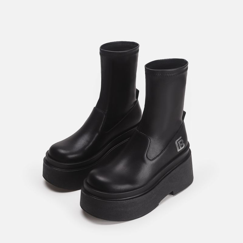 Bottes hautes à petites cuissardes, paquet rehausseur de jambes, bottes skinny à hauteur de cuisse douces et cool_voghion.com