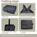 Travel Bag With Lid Foldable Portable Movable Toilet Cat Litter Box Oxford Cloth_voghion.com