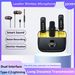 JOCEEY Lavalier for iPhone/Android Lighing/USB C(2 TX+2 RX+Charging Case), Mini Microphone with Noise Cancella_voghion.com