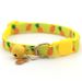 New Digital Printed Ribbon Cat Dog Fruit Accessories Bell Pet Collar_voghion.com