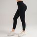 SwayneWomen's High-waisted Yoga Pants With Lettered Waistbands And Peach-shaped Hips, High-elasticity Seamless Sports Leggings._voghion.com