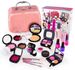 Make-up-Spielzeugset für Mütter und Kinder, Mini-Handtasche, Kosmetik-Zubehör-Set mit realistischem Lippenstift, Lidschatten und Nagellack, Rosa_voghion.com