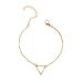 Bracelet triangle simple et bon marché en alliage pour femme, nouveau, printemps, cadeaux de boutique transfrontaliers_voghion.com