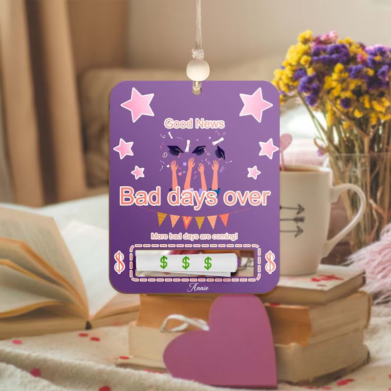 Money  Holder Graduation Season Gift Savings Clip_voghion.com