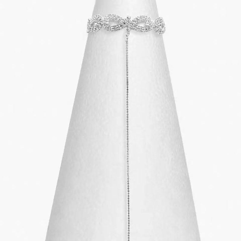 New exaggerated rhinestone long neckchain sexy fashion dress accessory with large diamond body chain choker_voghion.com