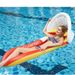 Pool & Accessories Inflatable Floating Lounge Chair With Canopy Foldable Sunbed For Pool Lake_voghion.com