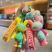 Cartoon kreative nette farbe passenden cool glück kaninchen auto schul anhänger paar puppe geschenk schlüsselbund_voghion.com