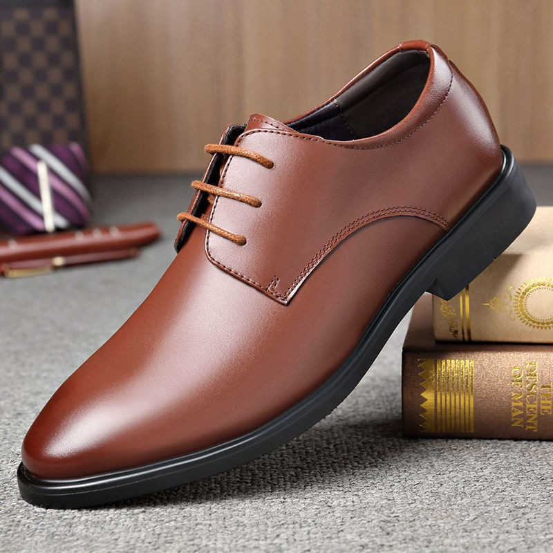 Män Oxford Mocka Slip-On bröllopsfest skor_voghion.com