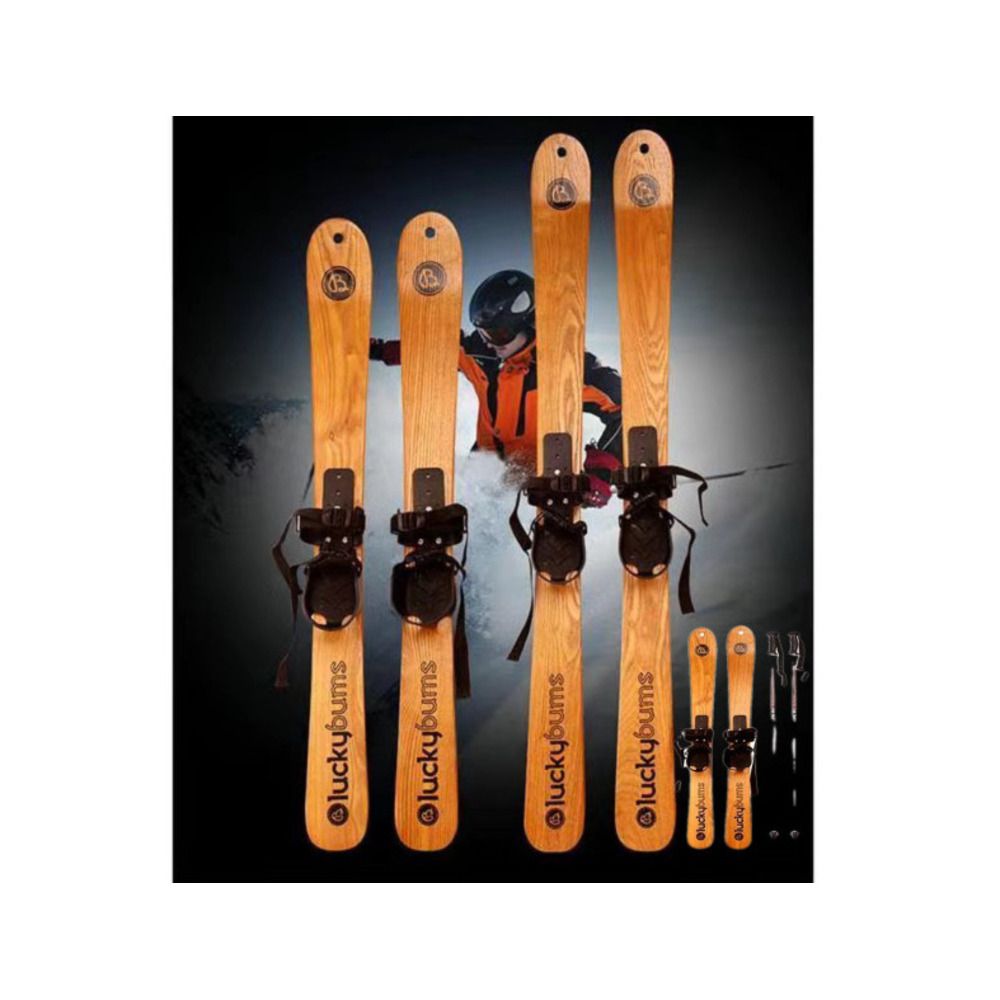 Beginner Entry-Level Double Board Adult Ski Equipment For Children And Teenagers Kids_voghion.com