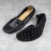 Slip-on Genuine Leather Made Korean Summer Leisure Breathable Loafers_voghion.com