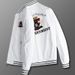 White embroidered for men, versatile fashion, handsome plus size jacket, spring and autumn thin casual men's jacket_voghion.com