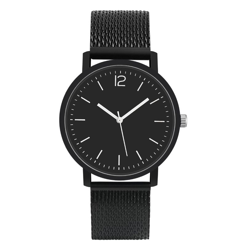 New Couple Quartz Watch with Plastic Strap for Men and Women_voghion.com