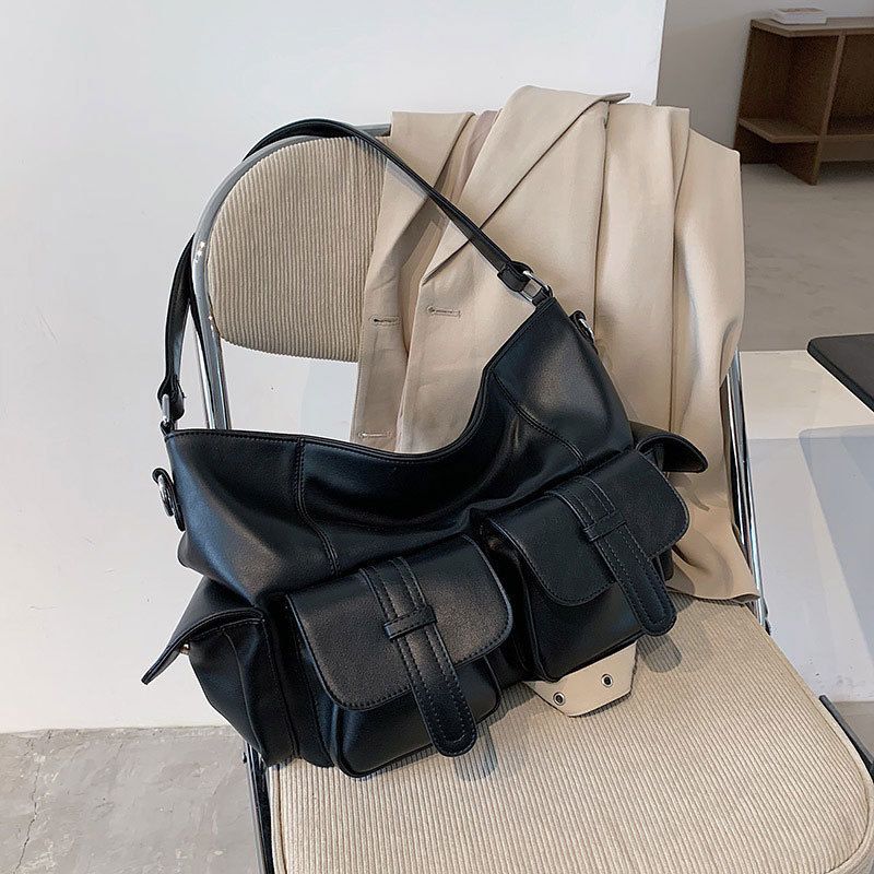 2023 New Large Capacity Tote Small and Versatile Crossbody Bag, Single Shoulder for Women, Fashionable Spicy Girl_voghion.com