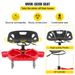 Stool Wheels 23 Swivel 4 In From 18 300LBS Capacity Height Rolling To In Large Garage Two Adjustable 360degree With Tray Tool_voghion.com