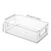 1/4pc Frigorifero Organizer Contenitori Impilabili Frigorifero Contenitore per Alimenti con Manico Plastica Trasparente Dispensa Cibo Congelatore Organizzatore Strumento_voghion.com