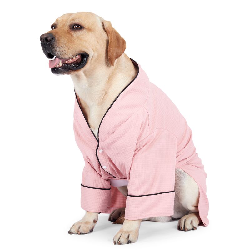 Modische Hundebademäntel, Hundepyjamas, kleine, mittlere und große Hundebademäntel, Pyjamas und Hundekleidung_voghion.com