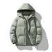 Winter Jacket M, Hooded Puffer Couple's Thicked Coat, Loose Casual Cotton Padded Jacket, Warm Yurong Outerwear For_voghion.com