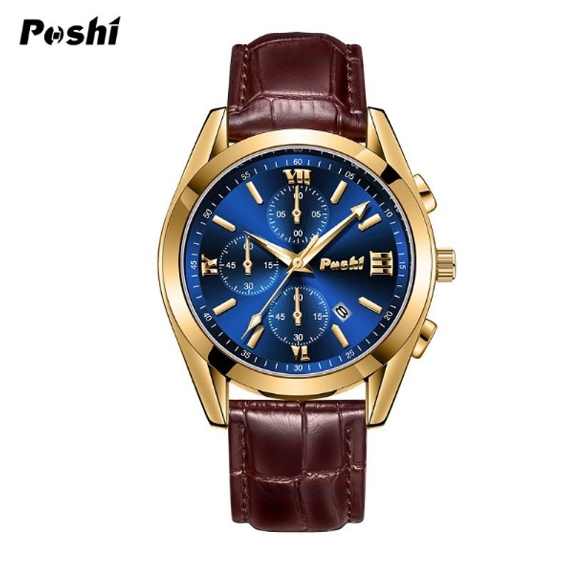 OLEVS Men's Business Calendar Waterproof Quartz Watch, Ideal choice for Gifts_voghion.com