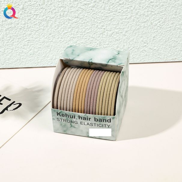 Passante per asciugamano unisex ad alta elasticità. L'elastico per coda di cavallo per capelli non danneggia gli accessori per fascia per capelli da donna senza cuciture_voghion.com