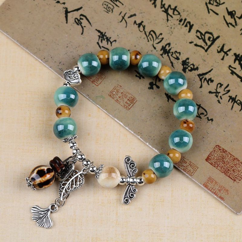 Unieke keramische en zilveren armband uit Jingdezhen: handgemaakt voor trendy versiering_voghion.com