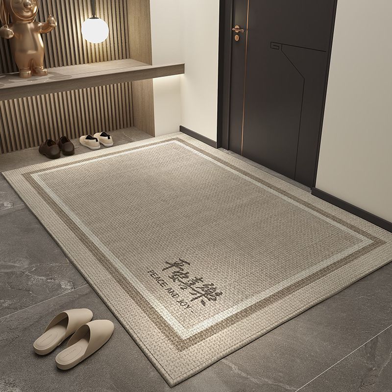 Tappetini per porte d'ingresso Tappetini per porte d'ingresso in velluto ad anello di alta qualità per uso domestico Antiscivolo Resistenti allo sporco e lavabili_voghion.com