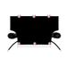 Car snow shield with ears Oxford cloth car snow shield with rearview mirror cover black glue winter snow shield car_voghion.com