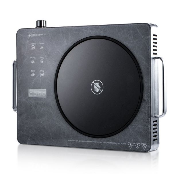 Elektroherd für den Haushalt nach europäischem Standard, Hochleistungs-Digitalanzeige, multifunktionaler Lichtwellenherd zum Braten_voghion.com