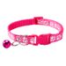 Pet Paw Print Bell Cat Footprint Dog Adjustable Collar In Stock Wholesale_voghion.com