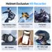 Q28 Motorradhelm-Headset Bluetooth Freisprecheinrichtung Wasserdichter Kopfhörer Kabellos 1080P Video Dashcam TF-Karte Als Geschenk_voghion.com