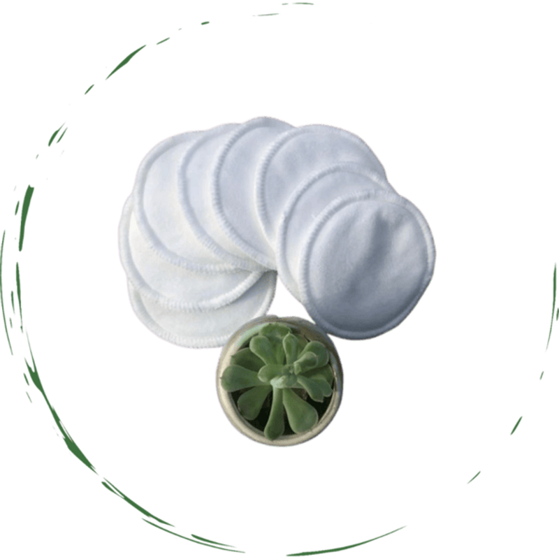 Reusable Facial Round Pads -5 Pack_voghion.com