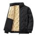 Herrenjacke Winter Gepolsterte Jacke Übergröße Mantel Werkzeug Daunen Gepolsterte Jacke Herren_voghion.com