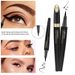 Eye Shadow & Liner Combination LANZHIYUE Liquid Eyeliner Pen Cotton Head Quick Drying Waterproof Non Smudged Long Lasting Black Eyeliner Student_voghion.com