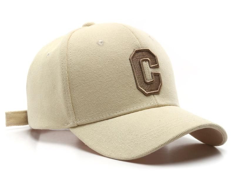 Hat Female Japanese Spring and Autumn Letter C Embroidered Duck Tongue Hat Outdoor Street Sports Male Travel Sun Protection and Sunshade Baseball_voghion.com