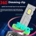 2pcs H4 H7 Headlight H1 H8 H11 HB3 HB4 9005 9006 6000K 200W 50000LM Automotive LED Light Turbo Fog Ligh_voghion.com