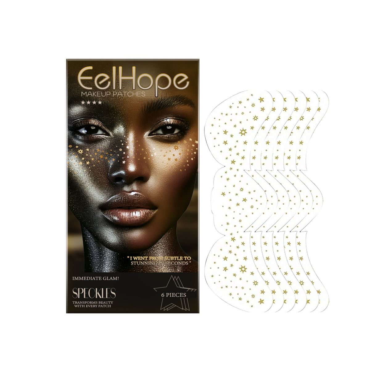 EELHOPE Flash Spot Tattoo Stickers Face Stickers To Easily Create Natural Freckles Makeup Beauty Makeup_voghion.com